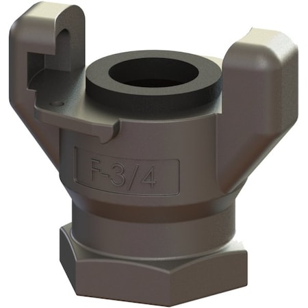 Campbell Fittings Universal Cplg Adapter 1" Fpt FE-100